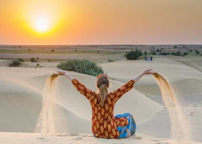 Desert Safari with Camel 