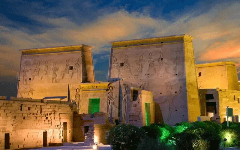  Sound & Light Show at Philae Temple 